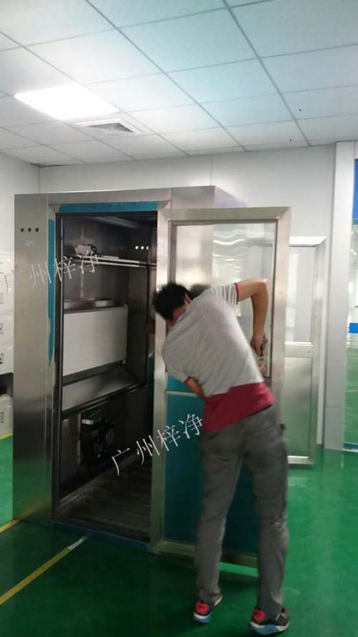 風淋室設定參數調整